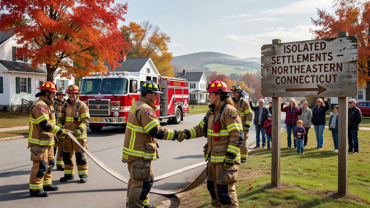 How Volunteer Fire Brigades Forge Unbreakable Ties Across Isolated Northeastern Connecticut Settlements