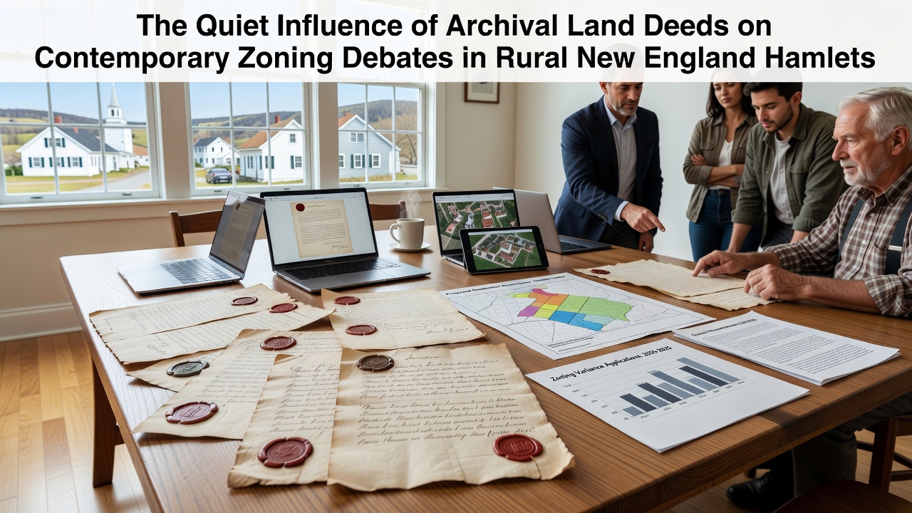 The Quiet Influence of Archival Land Deeds on Contemporary Zoning Debates in Rural New England Hamlets