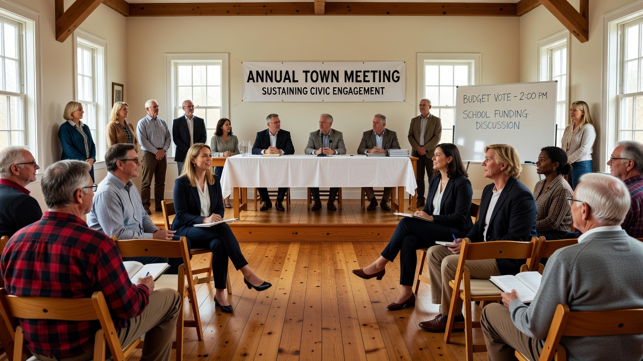 Town Meeting Traditions That Sustain Civic Engagement in Rural New England Areas